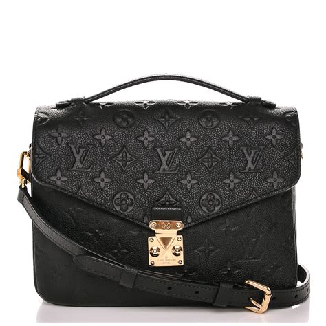 lv pochette metis black price|louis vuitton pochette metis fashionphile.